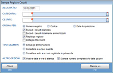 schermata registro cespiti