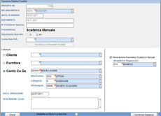cessione credito o debito a conto Co.Ge.