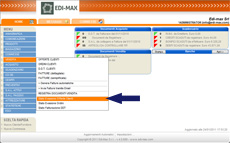 schermata iniziale stato evasione offerte clienti