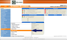 schermata iniziale creazione badge rilevazione presenze