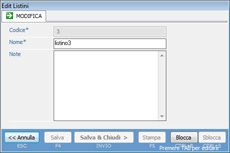 schermata listini