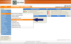 schermata iniziale contributi maggiorazioni e sconti