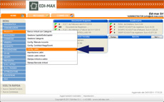 schermata iniziale listini