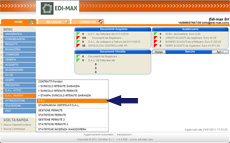schermata iniziale SAL passivi