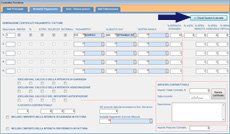 schermata contratto fornitore: Modalità di Pagamento