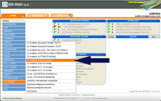 schermata iniziale statistiche ordini di acquisto
