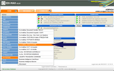 schermata iniziale statistiche ordini di vendita