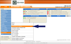 schermata iniziale statistiche costi e ricavi con gestione